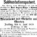 1879-03-27 Kl Versteigerung Klug